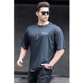Madmext 4465 Füme Erkek T-shirt