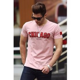 Madmext 4485 Pudra Erkek T-shirt