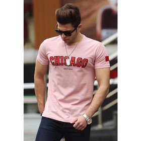 Madmext 4485 Pudra Erkek T-shirt