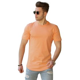 Madmext 4500 Basic Turuncu Erkek T-shirt