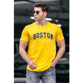 Madmext 4513 Sarı Erkek T-shirt