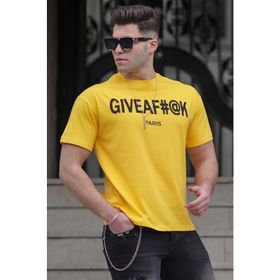 Madmext 4513 Sarı Erkek T-shirt