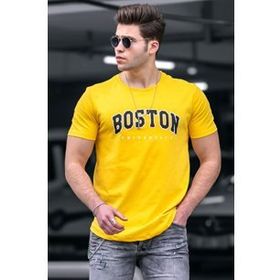 Madmext 4513 Sarı Erkek T-shirt