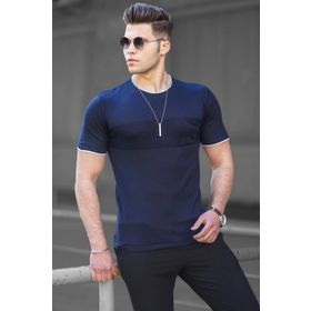 Madmext 4514 Lacivert Erkek Tişört