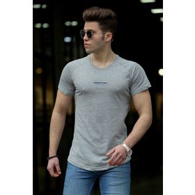 Madmext 4516 Gri Erkek T-shirt