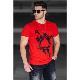 Madmext 4525 Kırmızı Erkek T-shirt