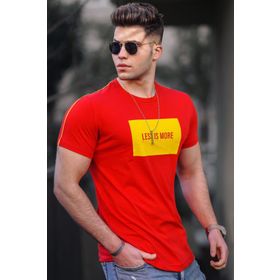 Madmext 4525 Kırmızı Erkek T-shirt