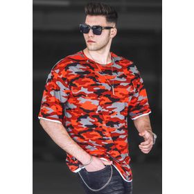 Madmext 4525 Kırmızı Erkek T-shirt
