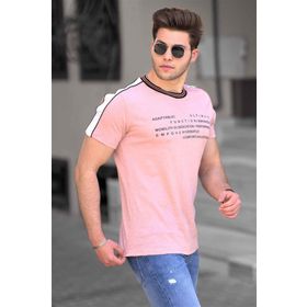 Madmext 4530 Pudra Erkek T-shirt