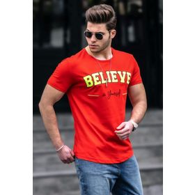 Madmext 4540 Kırmızı Erkek T-shirt