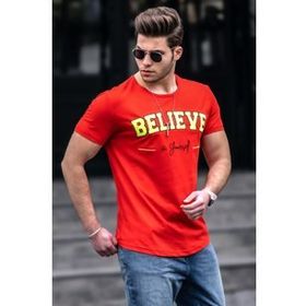 Madmext 4540 Kırmızı Erkek T-shirt