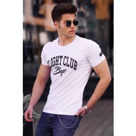 Madmext 4591 Sarı Erkek T-shirt