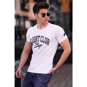 Madmext 4591 Sarı Erkek T-shirt