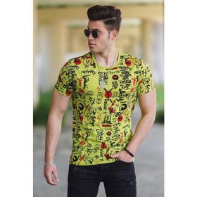 Madmext 4626-1 Turkuaz Erkek Tişört