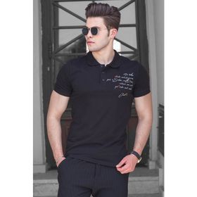 Madmext 4634 Siyah Erkek T-shirt