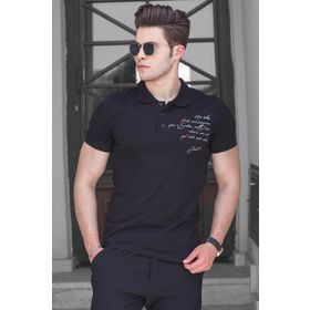 Madmext 4634 Siyah Erkek T-shirt