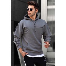 Madmext 4721 Antrasit Erkek Sweatshirt