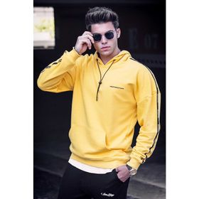 Madmext 4721 Sarı Erkek Sweatshirt