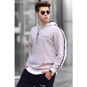 Madmext 4721 Siyah Erkek Sweatshirt