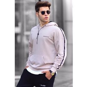 Madmext 4721 Siyah Erkek Sweatshirt