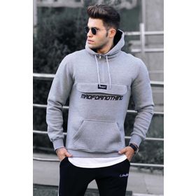 Madmext 4729 Gri Erkek Sweatshirt