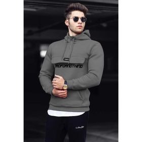 Madmext 4729 Gri Erkek Sweatshirt