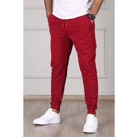 Madmext 4821 Bordo Paçası Lastikli Erkek Eşofman