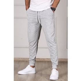 Madmext 4821 Gri Paçası Lastikli Erkek Eşofman