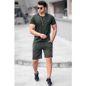 Madmext 4841 Haki Erkek Şort