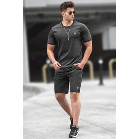 Madmext 4841 Siyah Erkek Şort