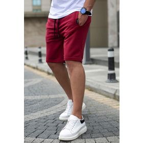 Madmext 4842 Bordo Regular Fit Erkek Şort