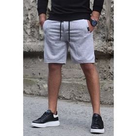 Madmext 4842 Gri Erkek Şort