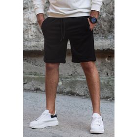 Madmext 4842 Siyah Erkek Şort