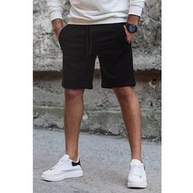 Madmext 4842 Siyah Erkek Şort