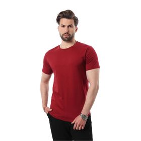 Madmext 4951 Bordo Erkek T-shirt