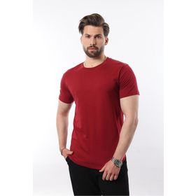Madmext 4951 Bordo Erkek T-shirt