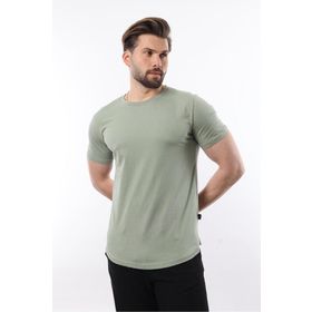 Madmext 4951 Çağla Yeşili Erkek T-shirt