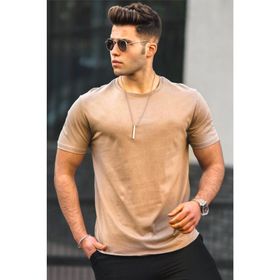 Madmext 4951 Haki Erkek T-shirt