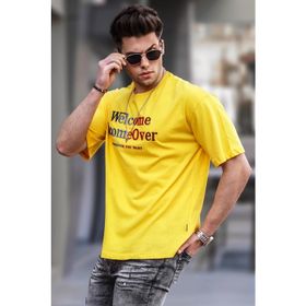 Madmext 4960 Sarı Erkek T-shirt