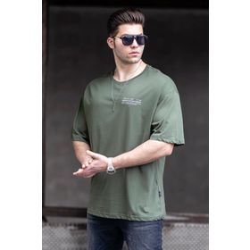 Madmext 4968 Haki Erkek Tişört