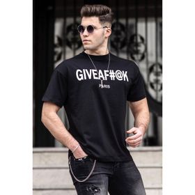 Madmext 4969 Siyah Erkek T-shirt