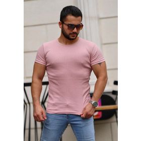 Madmext 4973 Siyah Erkek T-shirt
