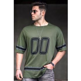 Madmext 4974 Haki Erkek T-shirt