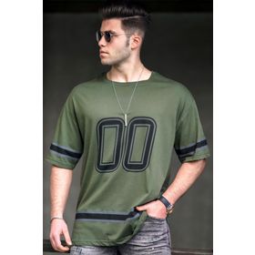 Madmext 4974 Haki Erkek T-shirt