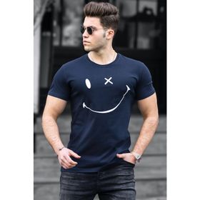 Madmext 5060 Lacivert T-Shirt