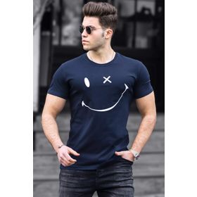 Madmext 5060 Lacivert T-Shirt