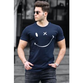 Madmext 5060 Lacivert T-Shirt