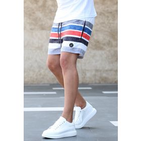 Madmext 5072 Gri Erkek Şort