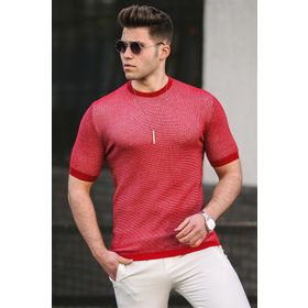 Madmext 5076 Kırmızı Erkek T-shirt