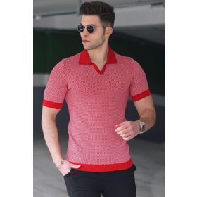 Madmext 5077 Kırmızı Erkek T-shirt